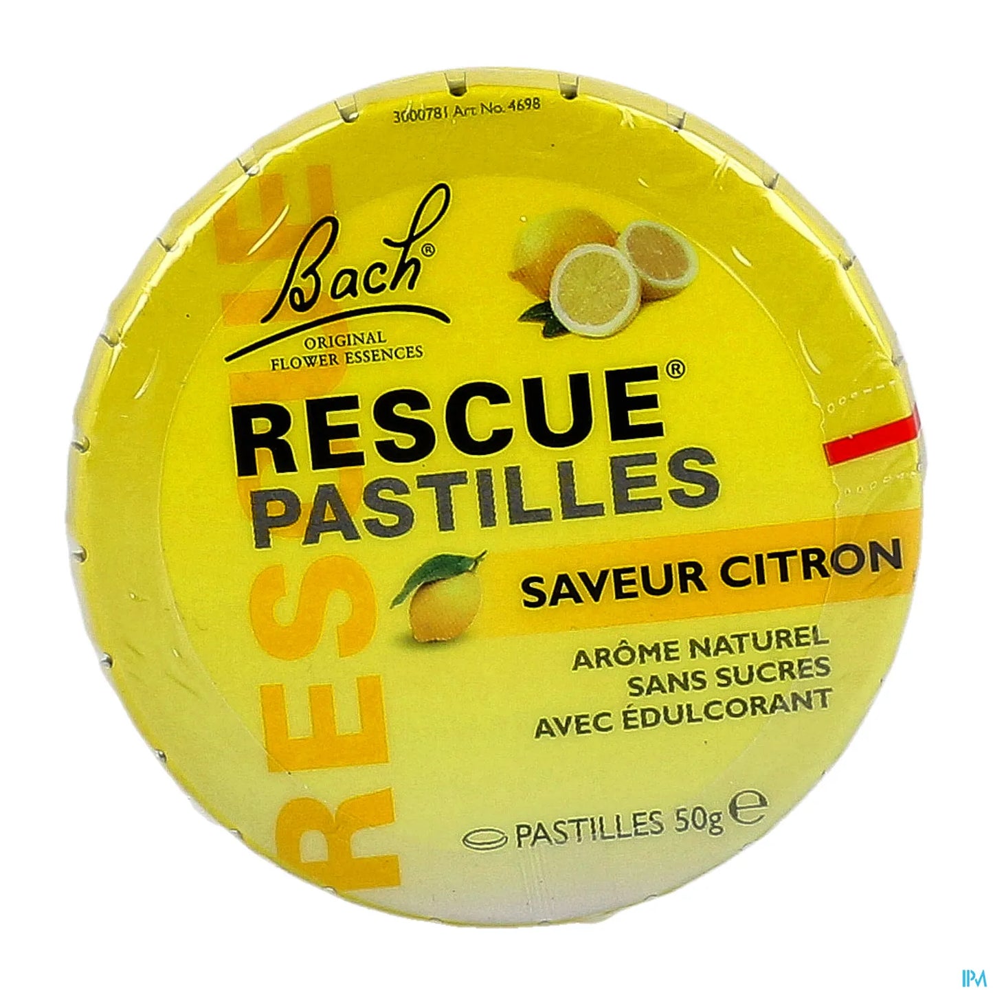 Fleurs de Bach Rescue Citron Pastilles 50 g