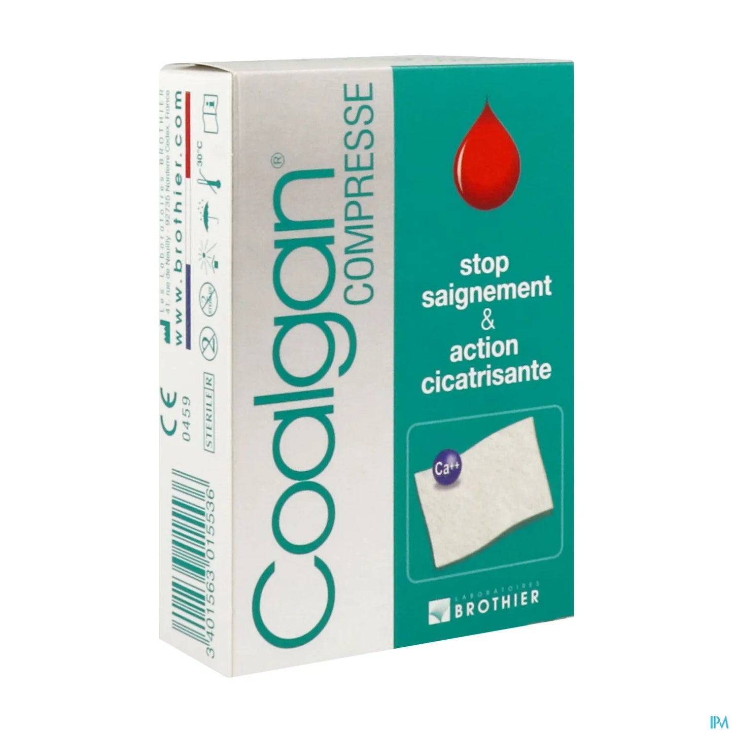 Coalgan Compresse 3x5cm Boîte de 5