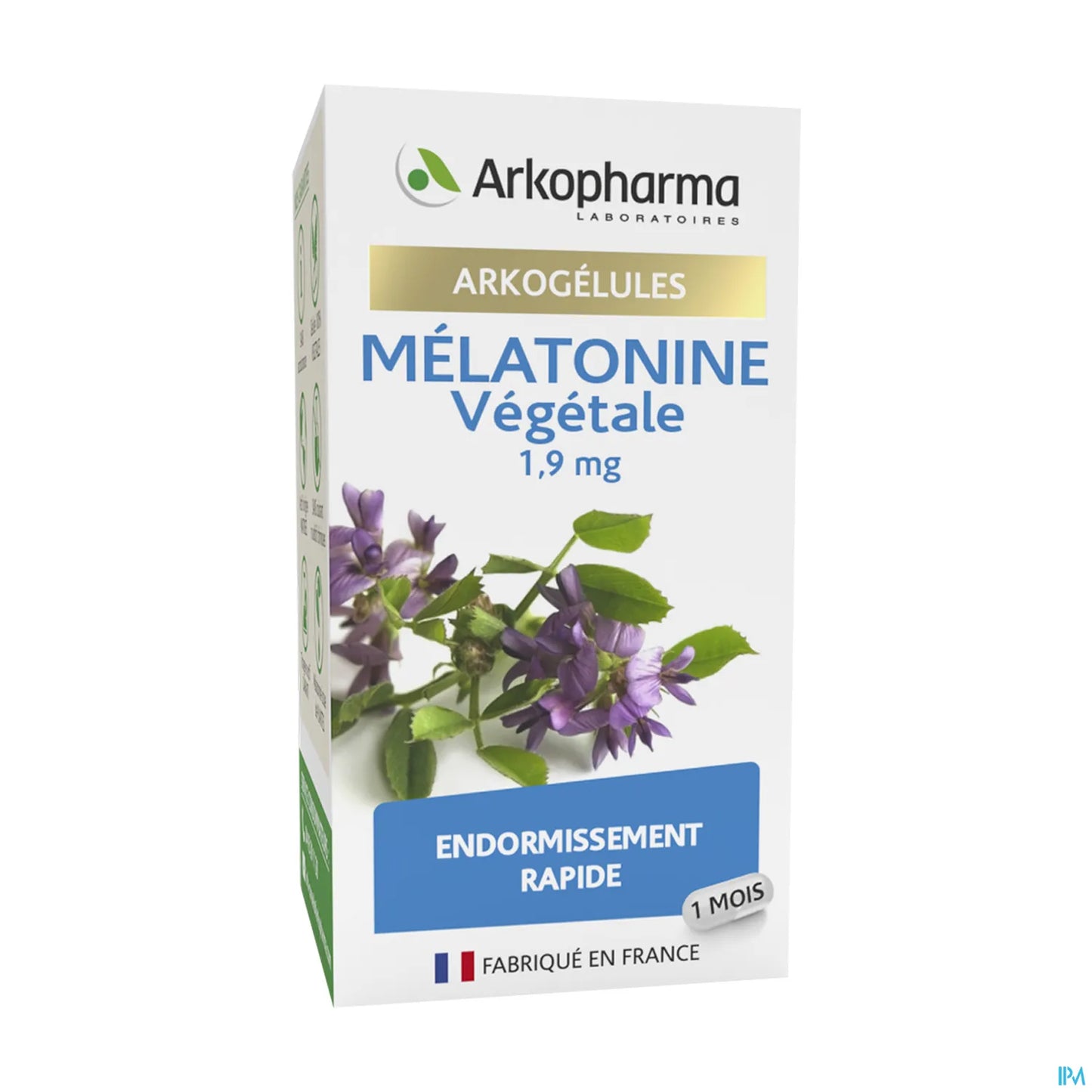 Mélatonine Végétale 1,9 mg Boîte de 30 gélules