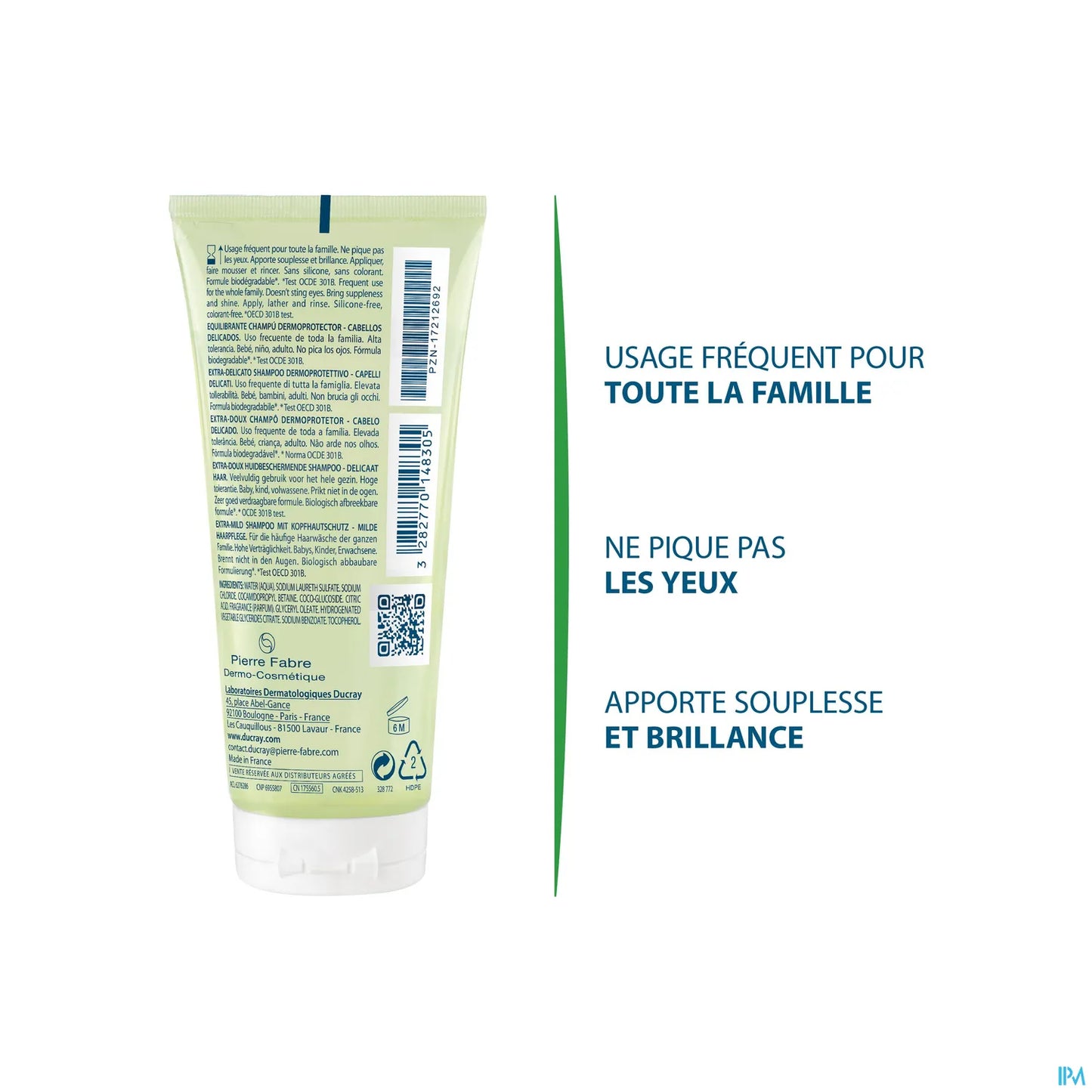 Shampooing Extra Doux Dermo Protecteur 100 ml