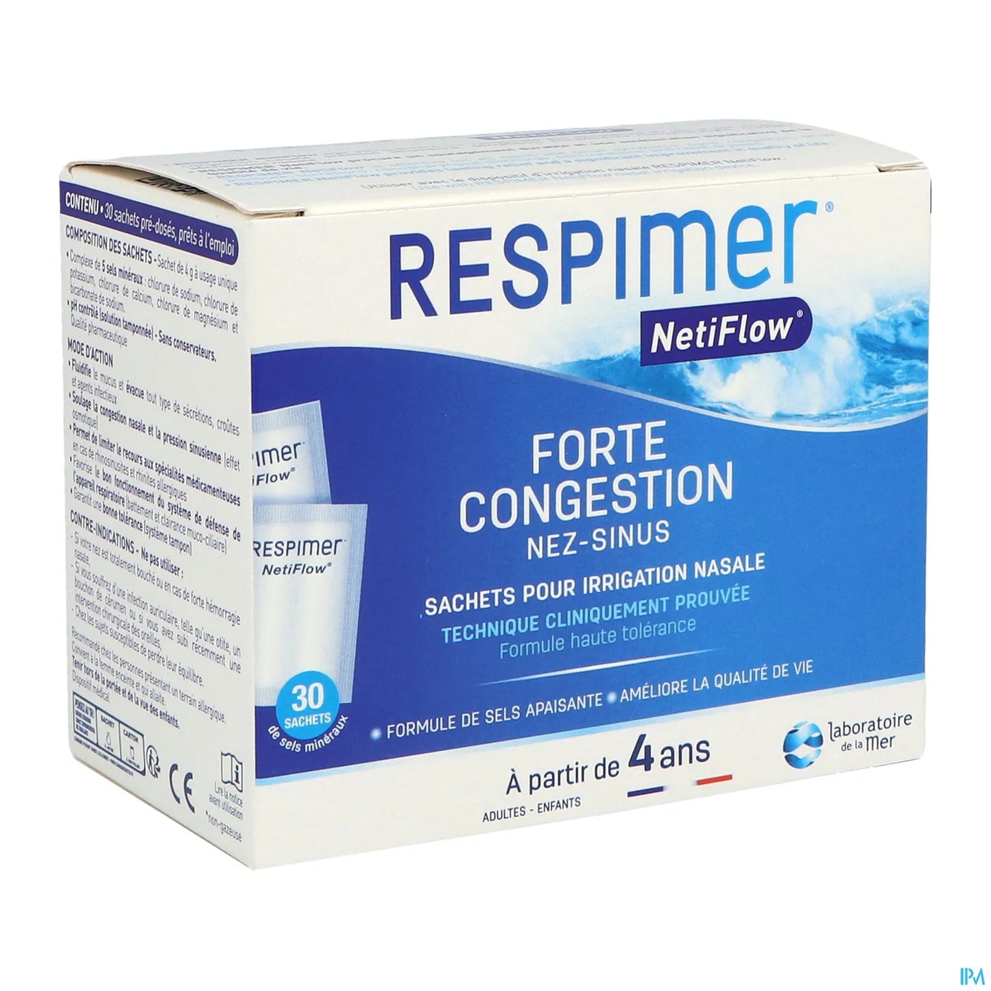 Netiflow Sachets Pour Irrigation Nasale 30 Sachets