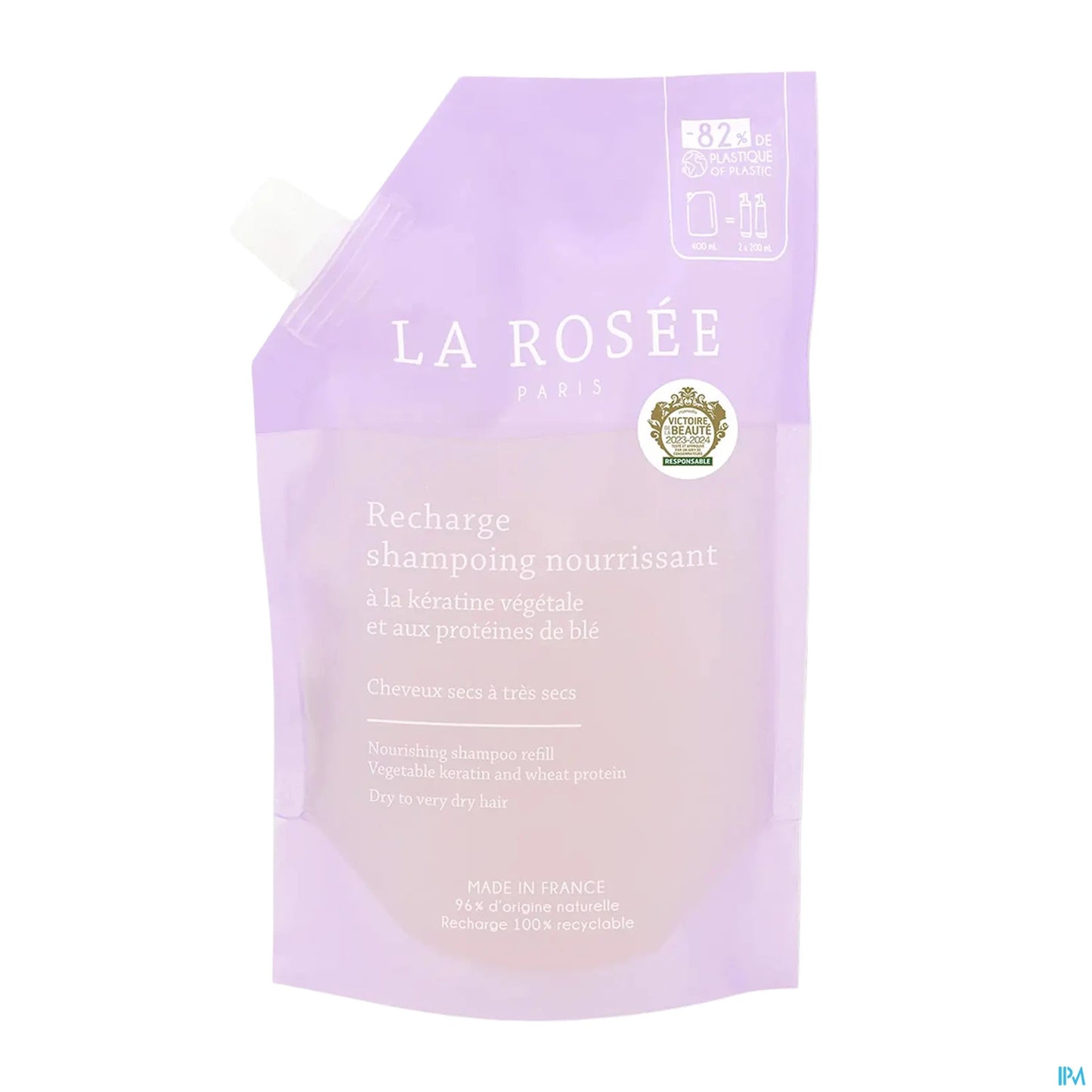 La Rosée Shampoing Nourrissant Recharge 400 mL