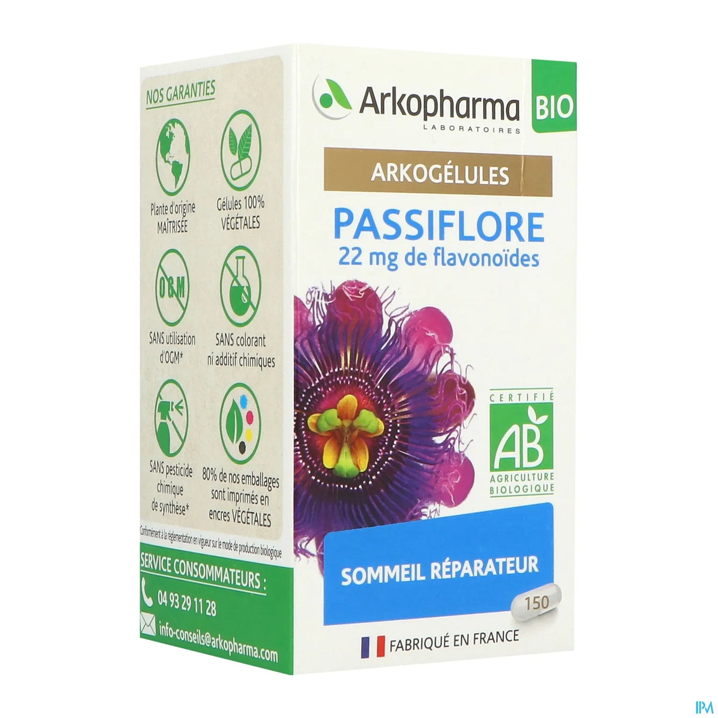 Passiflore Bio 150 gélules.