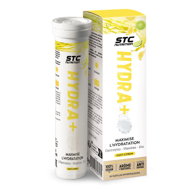 STC Nutrition Hydra+ Pastilles Effervescentes Hydratation Boite de 20