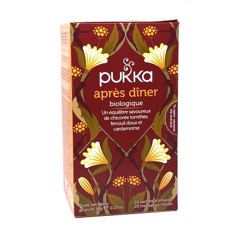 Organic After Dinner Infusion Box of 20 Bags