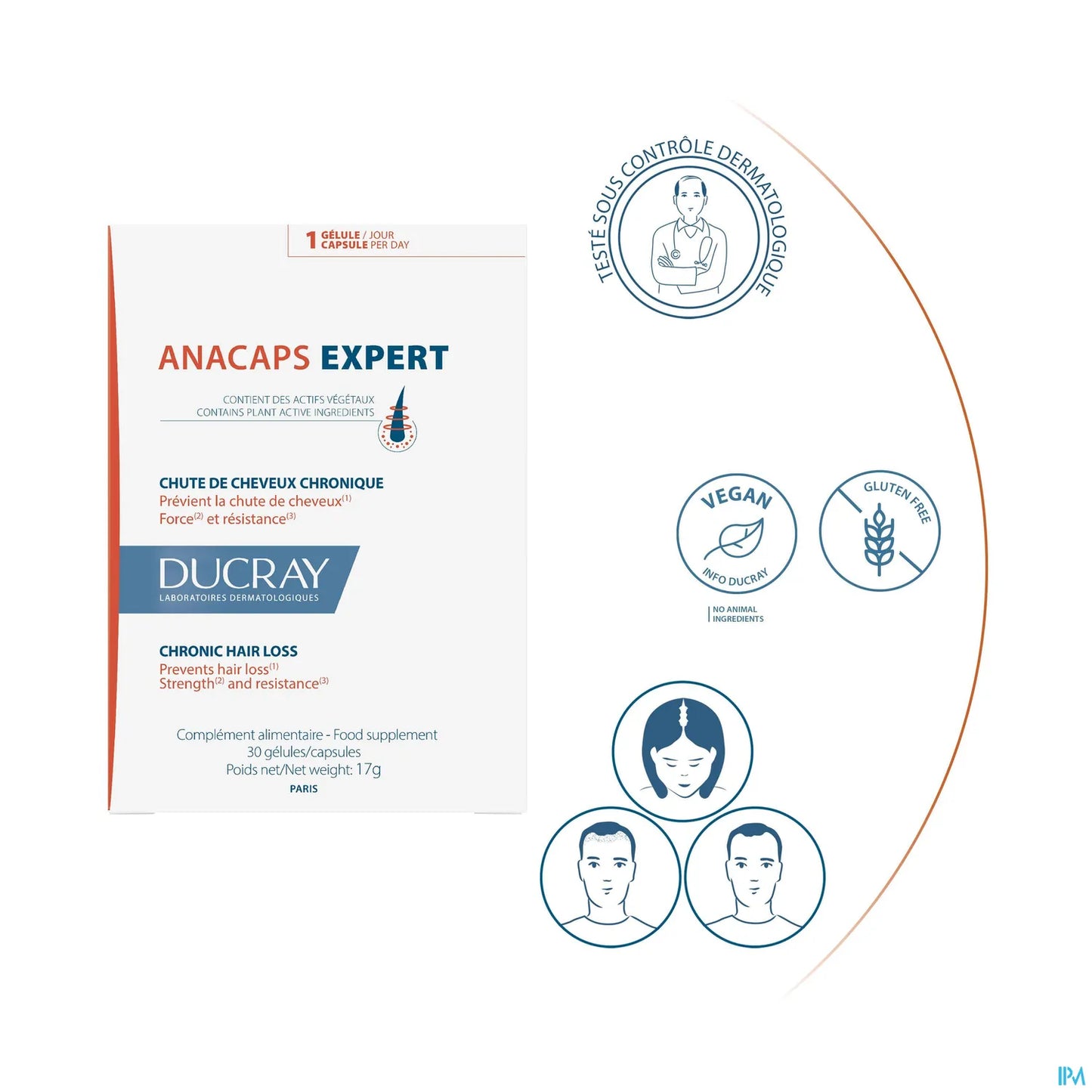 Anacaps Expert Hair Loss 90 capsules
