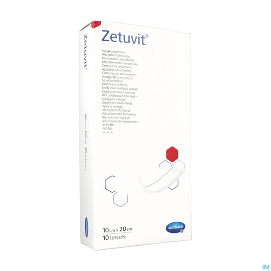 Panses Zetuvit 10x20 cm Boîte de 10