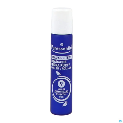 Rullo per il mal di testa 9 oli essenziali 5 ml