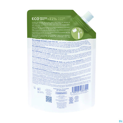 BIO Eco Recharge Gel Lavant Corps et Cheveux 400ml