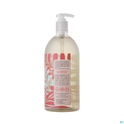 Gel doccia al latte d'asina biologico Green Nature 1L