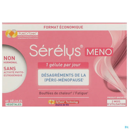 Méno 60 Gélules Désagréments de La Péri-Ménopause