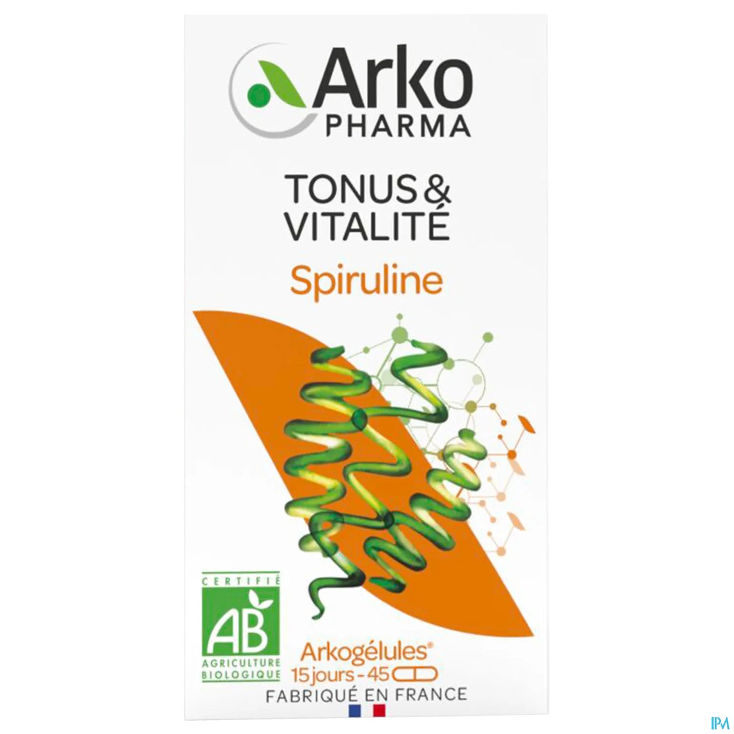 Arkogélules Spiruline Bio 45 Gélules