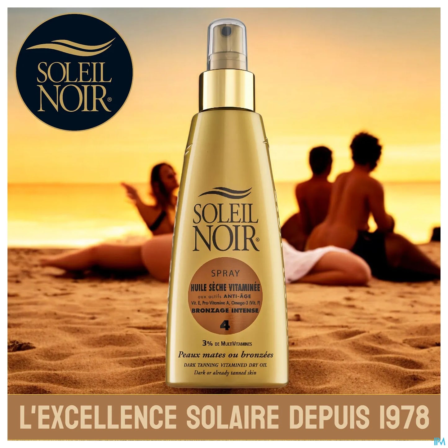 Spray Huile Sèche Vitaminée SPF4 Bronzage Intense 150ml