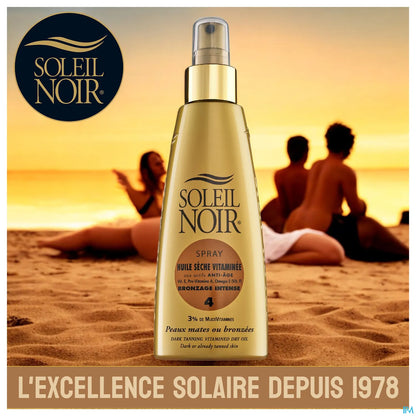 Spray Huile Sèche Vitaminée SPF4 Bronzage Intense 150ml