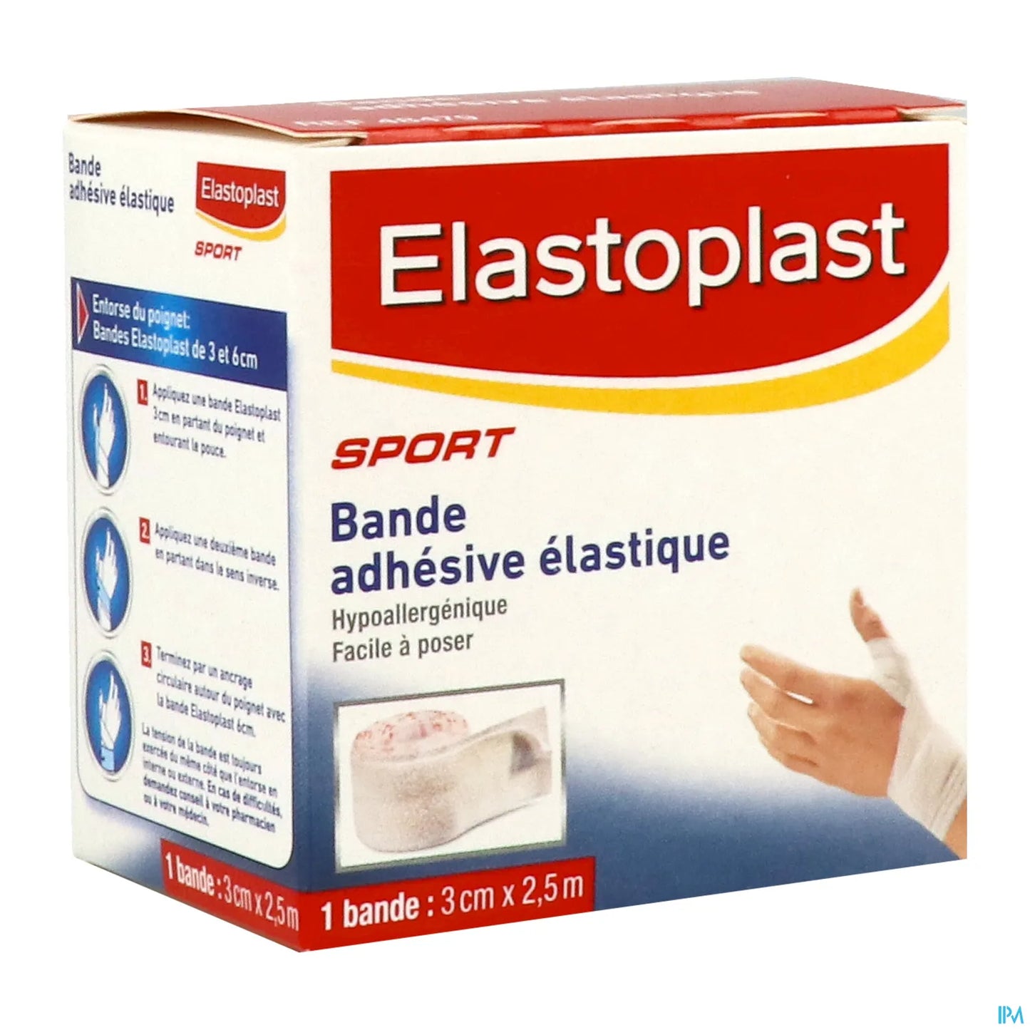 Bande Adhésive Elastique 3 cm x 2.5 m