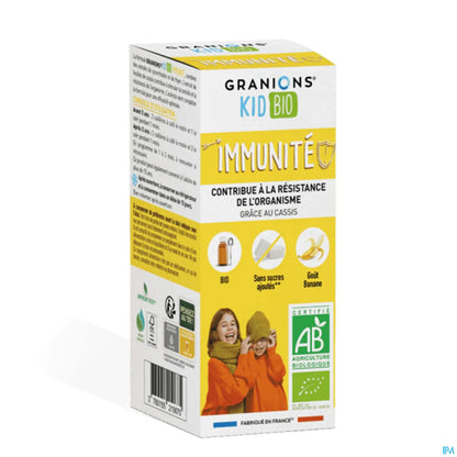 Enfant Immunité Banane 125 mL