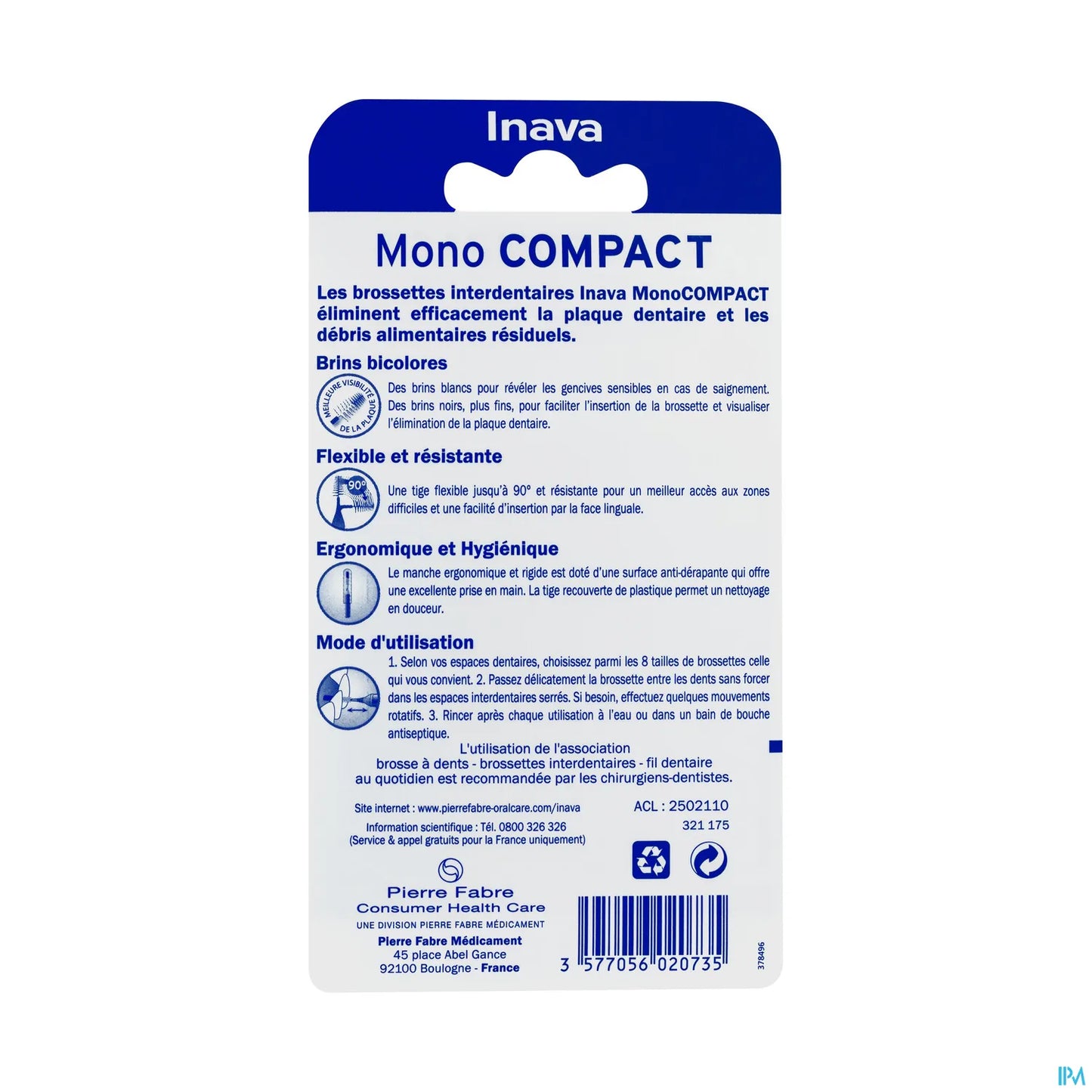 Mono Compact 6 Brossettes ISO 1 Nettoyage Efficace