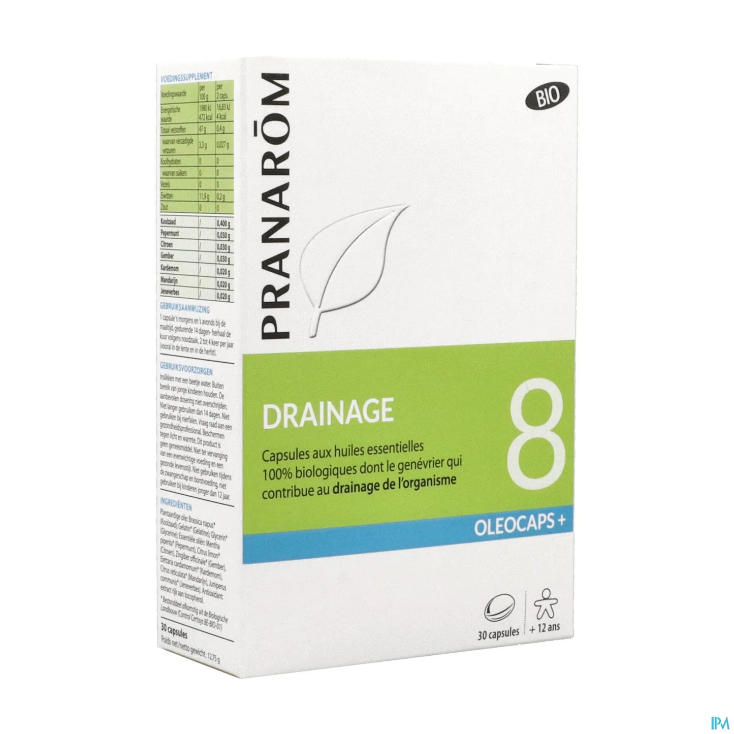 Oléocaps+ 8 Drainage Boite de 30 Capsules