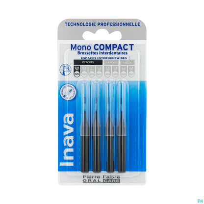 Mono Compact Brossette Noir Blister 0.6mm ISO0