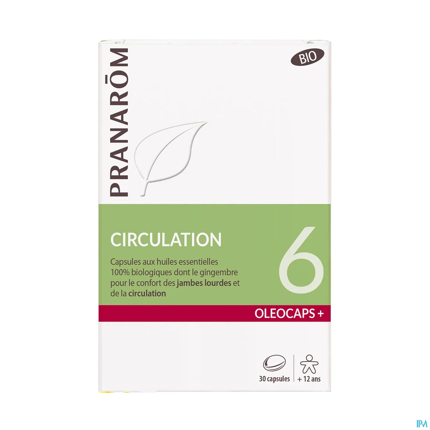 Oleocaps 6 Circulation Organic 30 Capsules