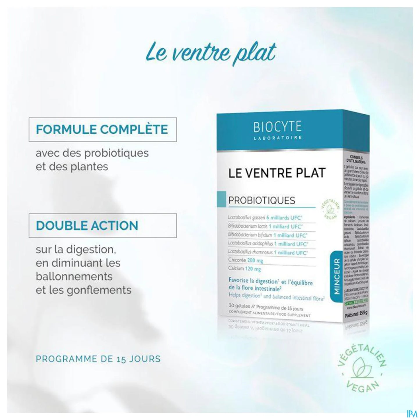 Le Ventre Plat 30 Gélules