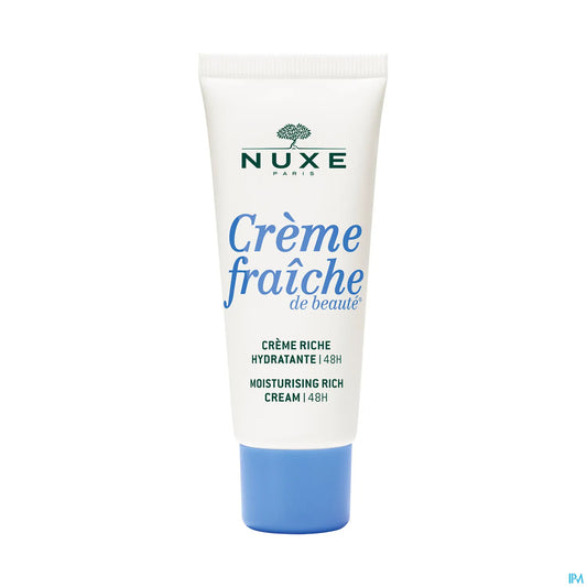 Crème Fraîche de Beauté Crème Riche Hydratante 48h 30ml