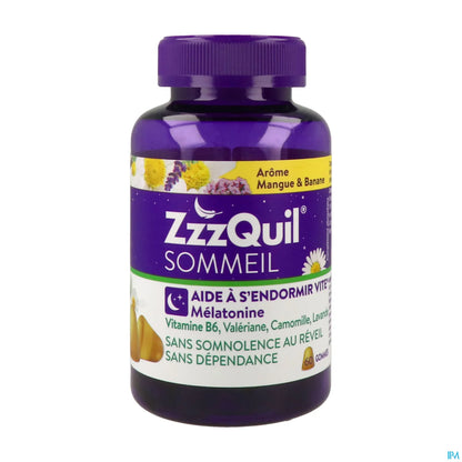Merck ZzzQuil Sleep 60 Gummies Mango Banana Flavor