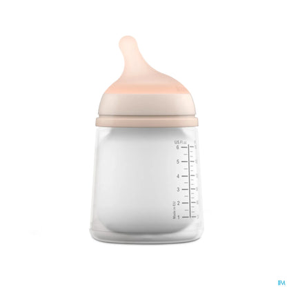 Zero Zero Anti-Colic Flujo Adaptable Baby Bottle 180ml