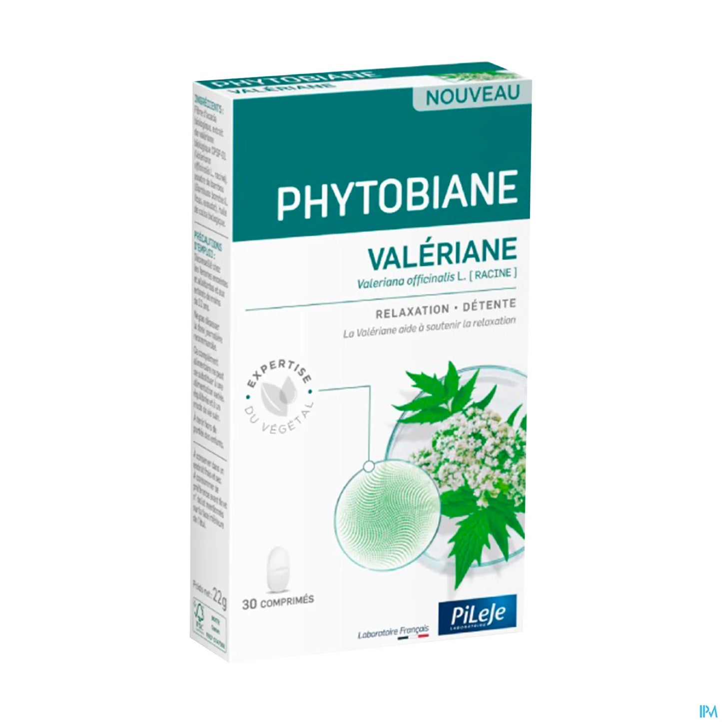 Phytobiane Valerian Relaxation and Rest 30 Tablets
