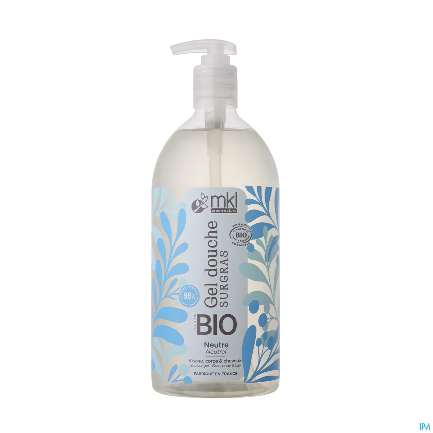 Gel Douche Surgras Bio Neutre - 1L