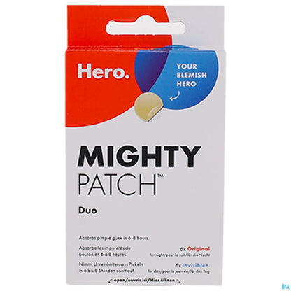Mighty Patch Duo Anti-Acne 12 Patchs Hydrocolloides