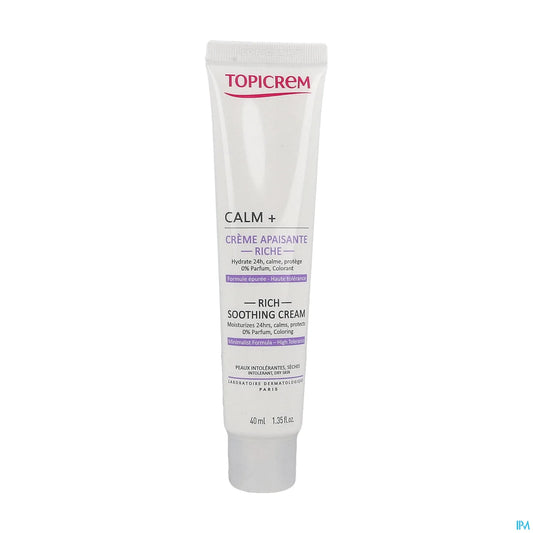 Topicrem Calm+ Crème Apaisante Riche 40 mL
