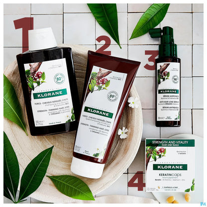 Shampooing à la Quinine et Edelweiss Bio 200ml