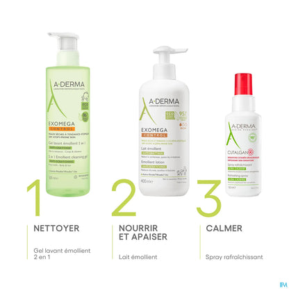 Exomega Control Anti-Itch Emollient Cleansing Gel 500ml