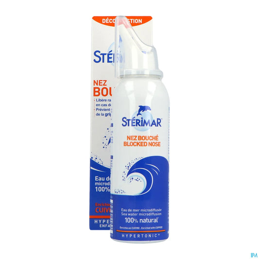 Spray per naso chiuso 100 ml ipertonico