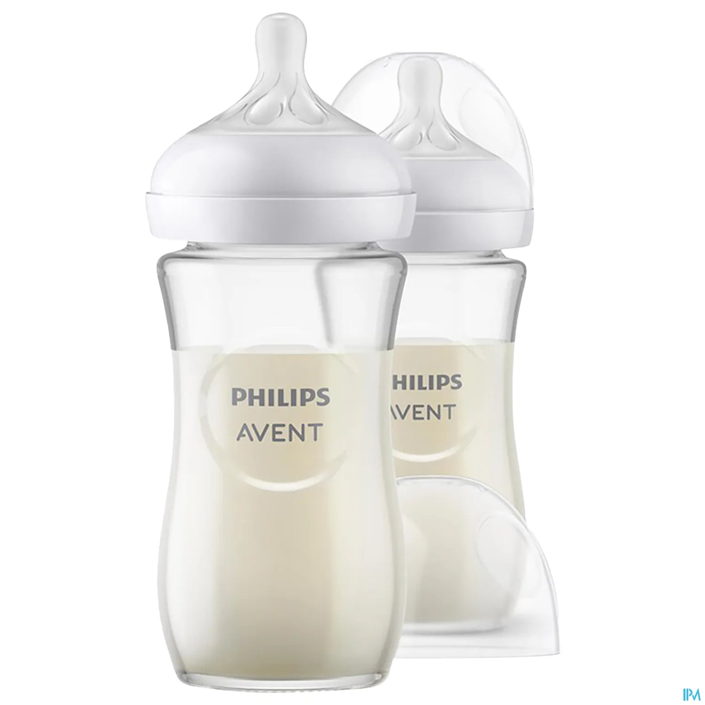 Biberon in vetro Philips Avent Natural Response 240 ml da 1 mese in su