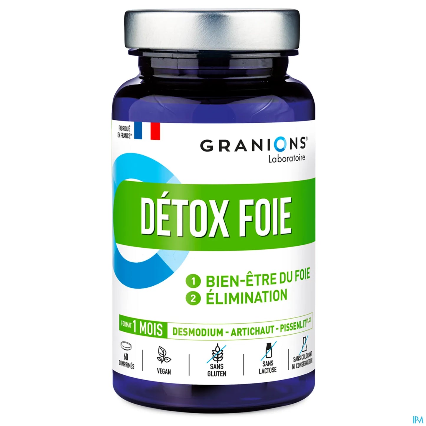 Détox Foie 1000mg 60 Comprimés