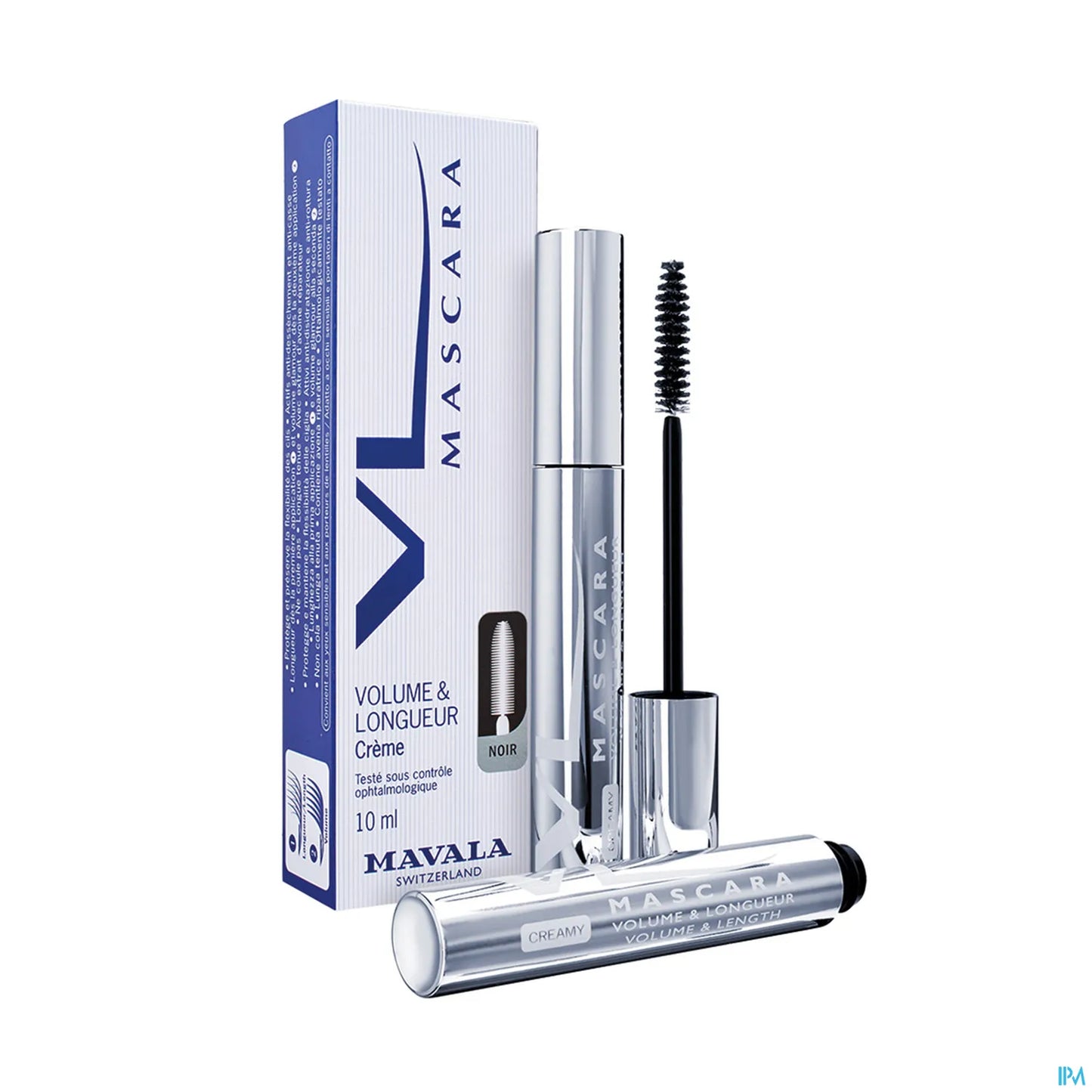 Mascara Volume et Longueur Crème Noir 10ml