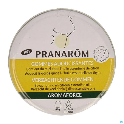 Aromaforce Gommes Adoucissantes Miel Citron Bio 45g