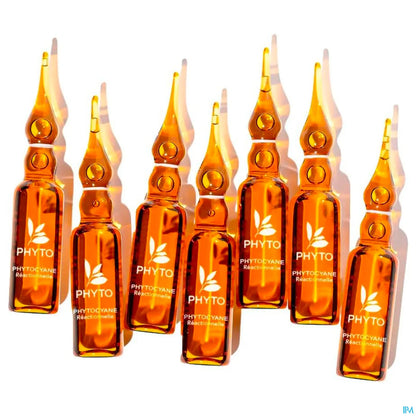 PhytoCyane Traitement Anti-Chute Reactionnel Femme 12 Ampoules 5ml