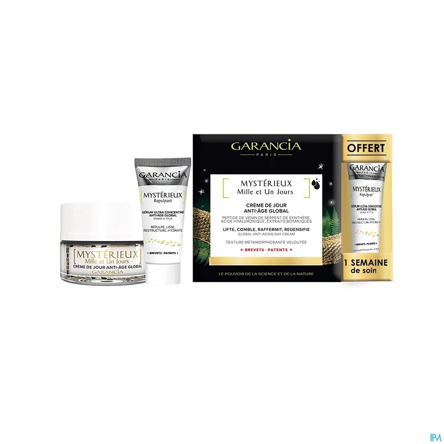 Crema anti-età globale da giorno misteriosa Thousand and One Days 30 ml con miniatura da 5 ml