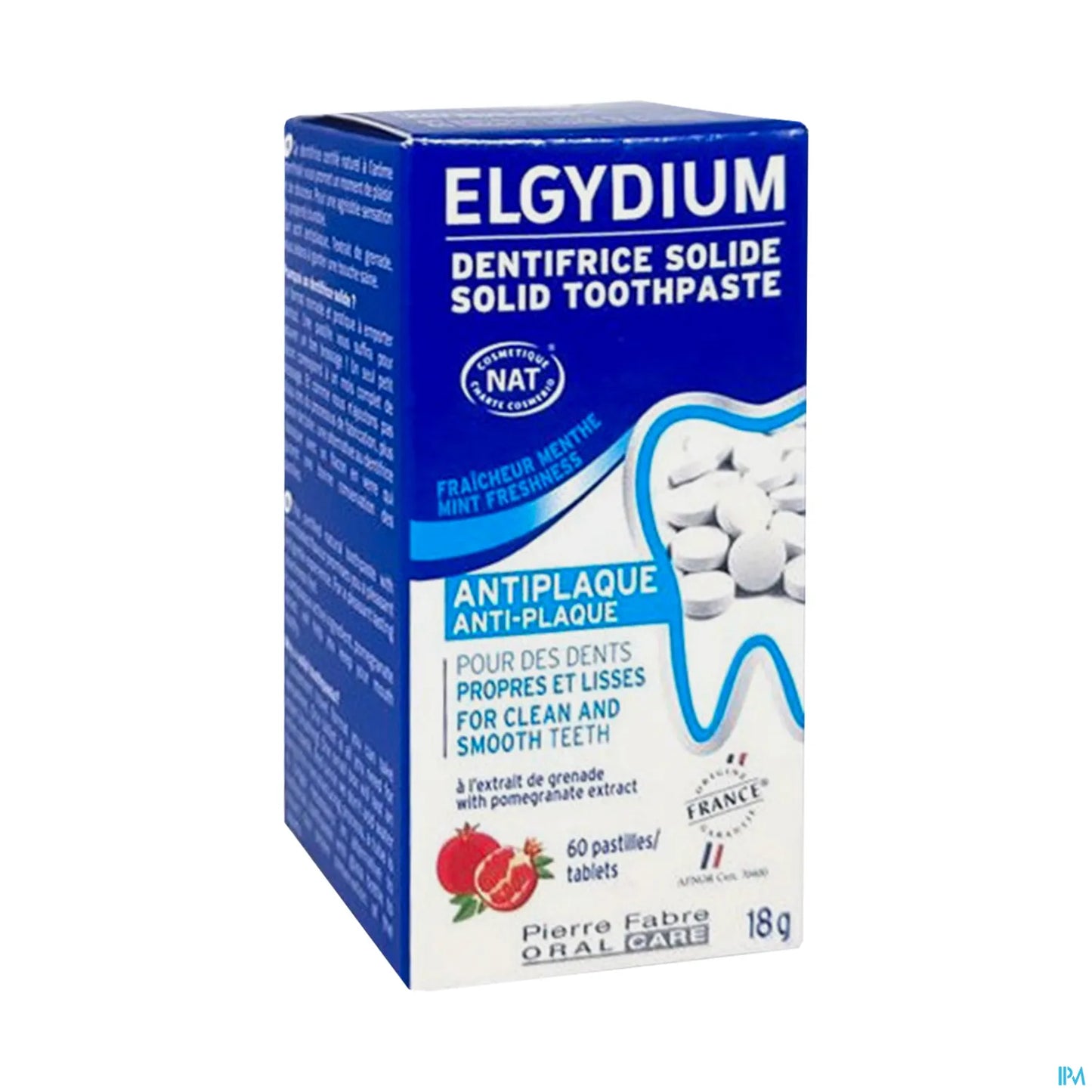 Anti-Plaque Solid Toothpaste 60 Tablets