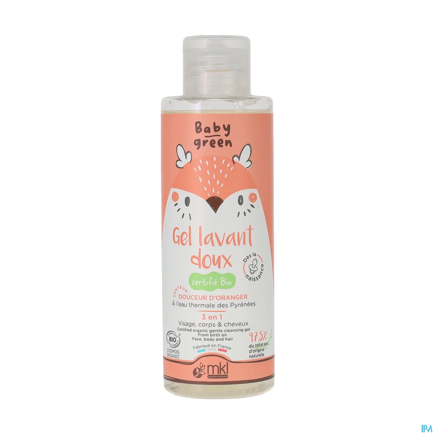 Green Nature Baby Green Organic Gentle Cleansing Gel 100 ml