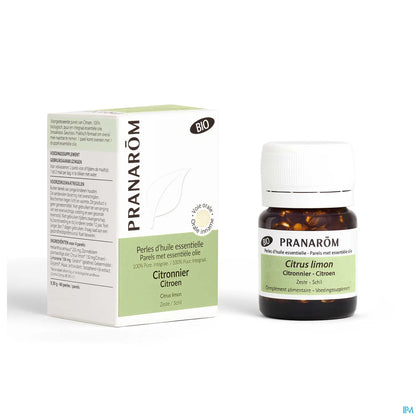 Perles Huile Essentielle Citronnier 60 unités 100 mg