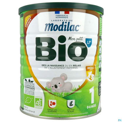 Bio 1er Âge 0-6 Mois Lait en Poudre 800 g
