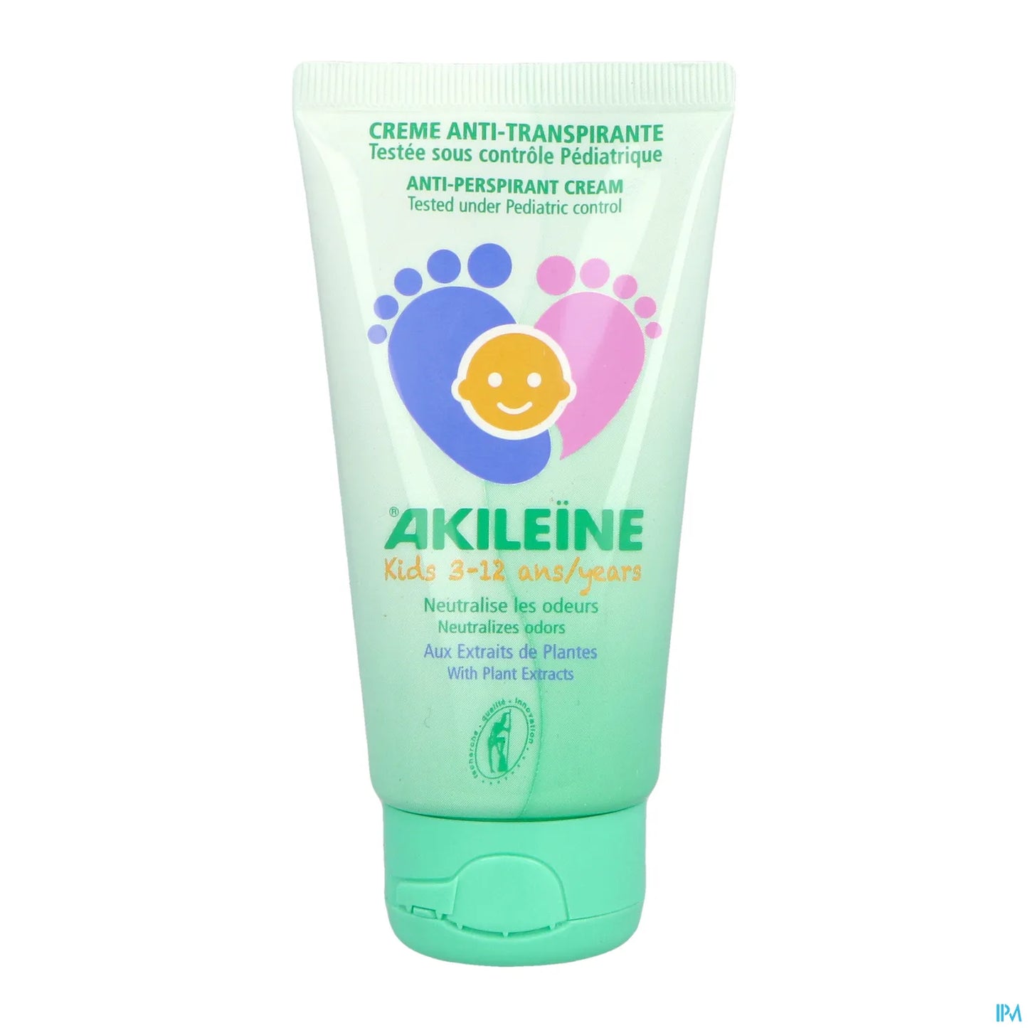 Crema antitraspirante per i piedi dei bambini 75 ml
