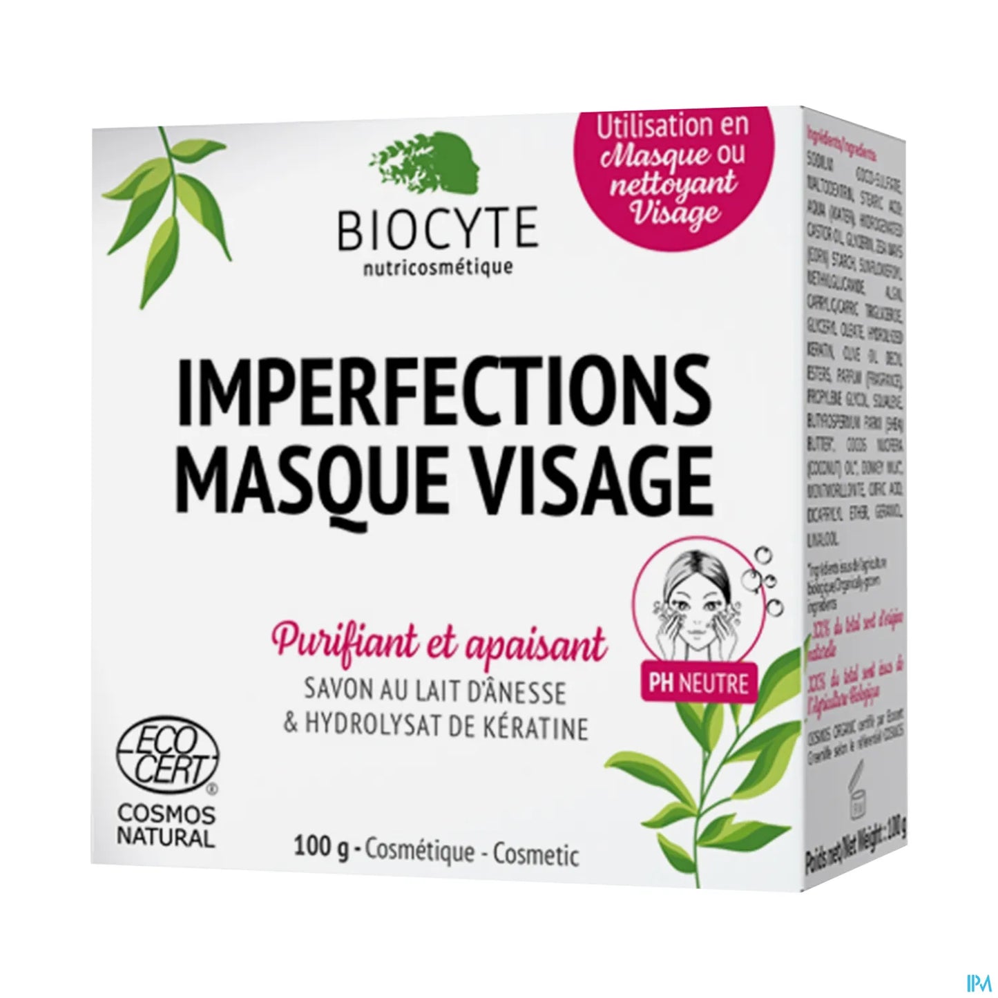 Masque Visage Imperfections 100 g