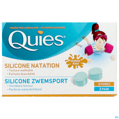 Protection Auditive Silicone Enfant 3 Pairs