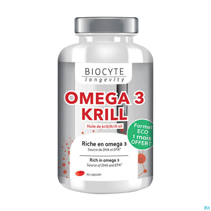 Omega 3 Krill 500mg Capsules B/90
