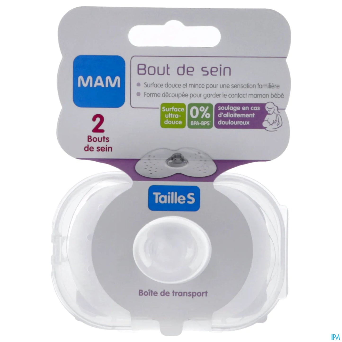 Bout de Sein Silicone Taille S 17mm X2